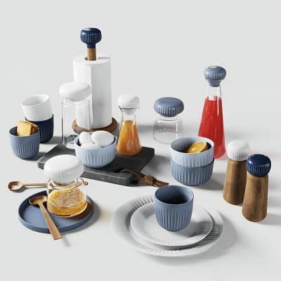 现代餐具 摆件 餐盘